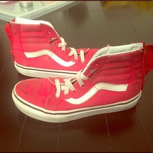 Vans Off the Wall High Top Kids Sneakers